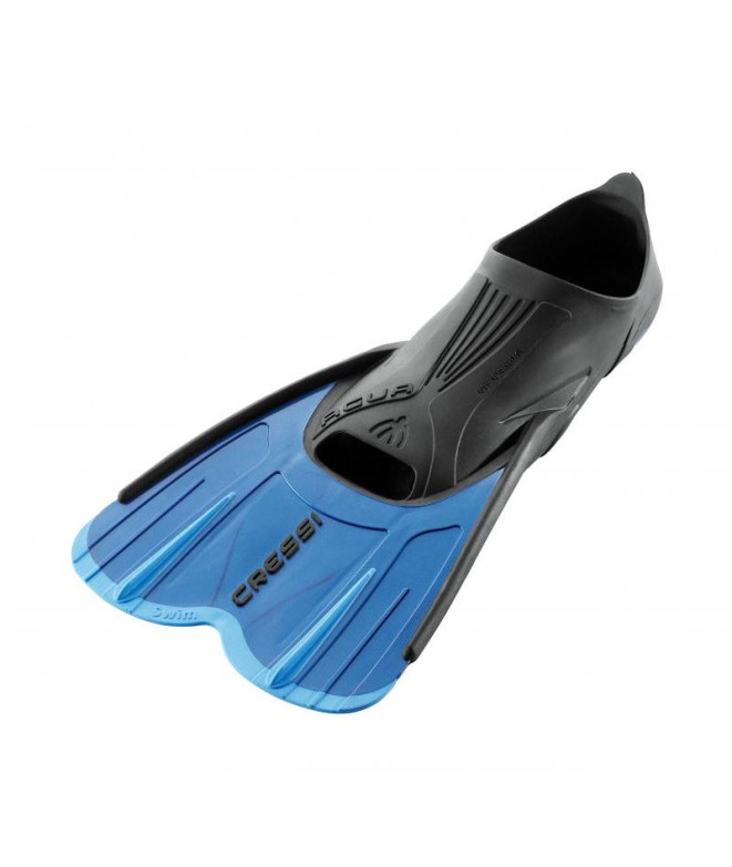 Aletas de Snorkel Cressi Sub Agua Short Azul