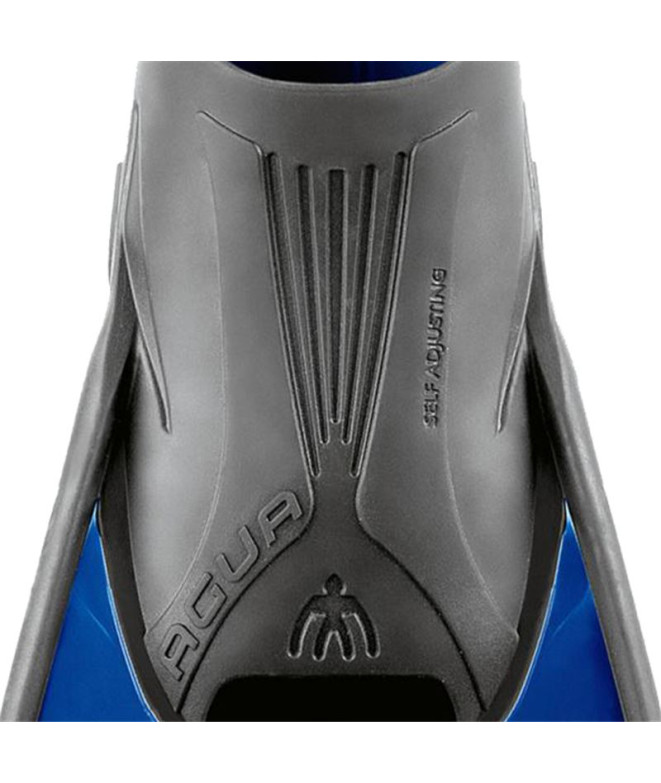 Palmes de Snorkel Cressi Sub Eau Short Bleu