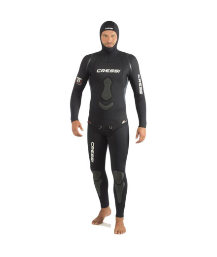 Traje Neoprene Apnea Cressi Sub 3.5mm Preto