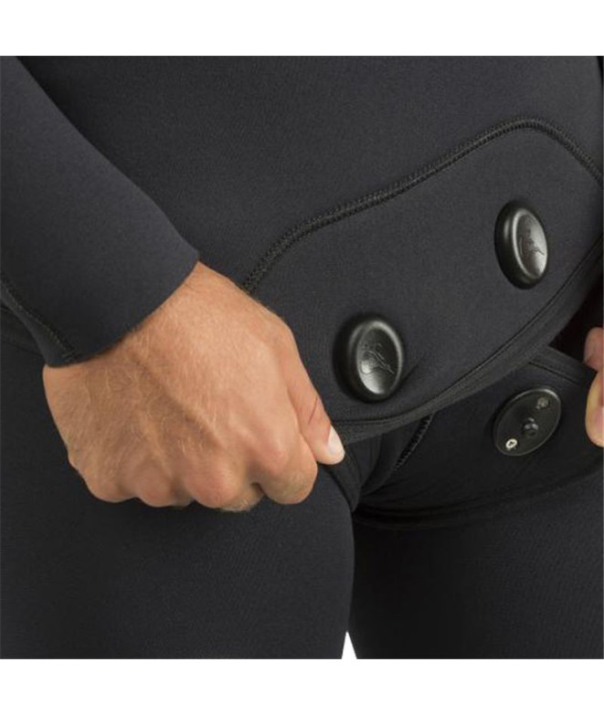 Traje Neoprene Apnea Cressi Sub 3.5mm Preto