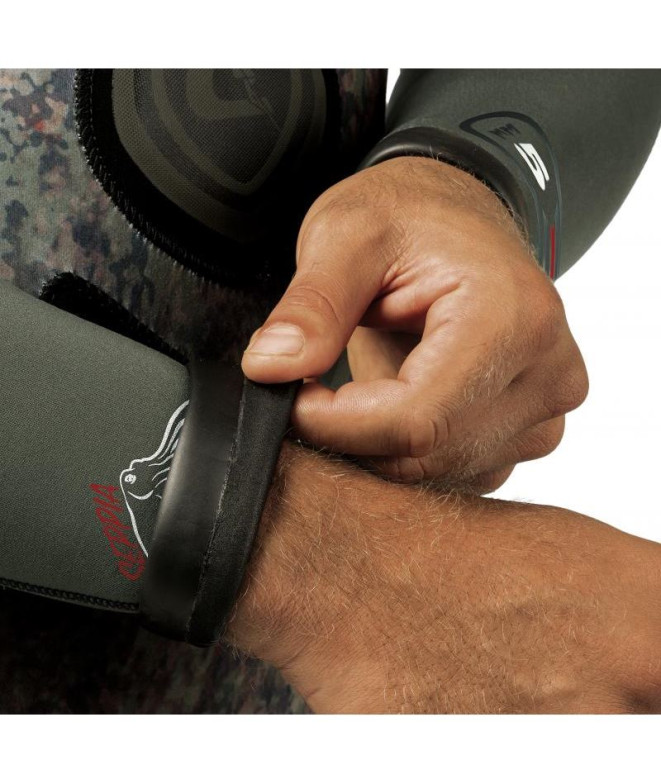 Casaco de Neoprene Cressi Sub 3,5mm Seppia Green