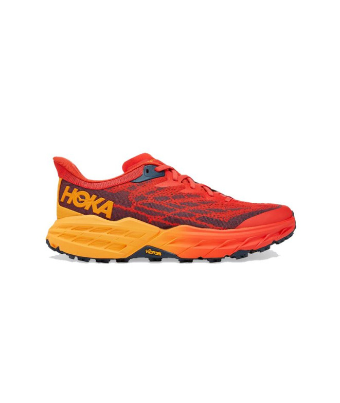 Chaussures de trail Hoka Speedgoat 5 Homme Rouge