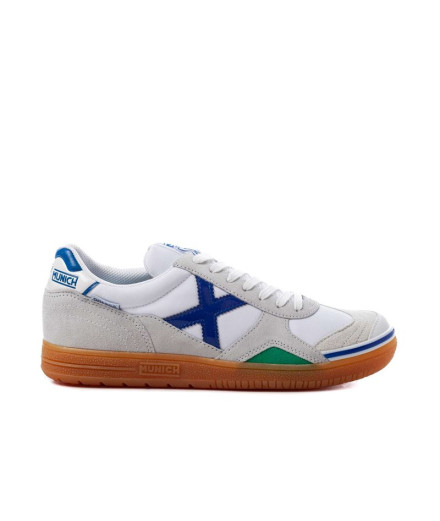 Sapatilhas de Futebol sala Munich Homem Gresca 01 Branco