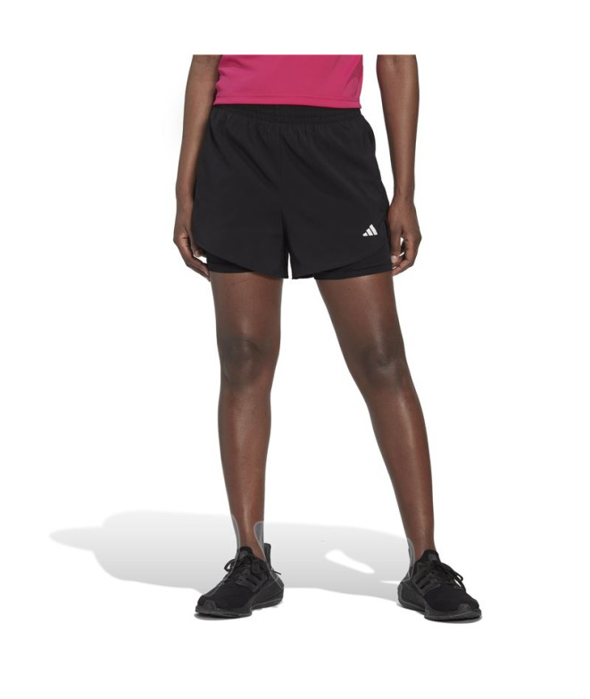 Calça de Fitness adidas Essentials Min 2In1 Sho...