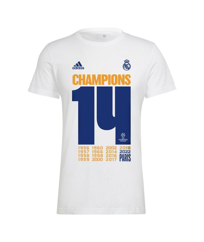 Camiseta adidas Real Madrid Champions 2022