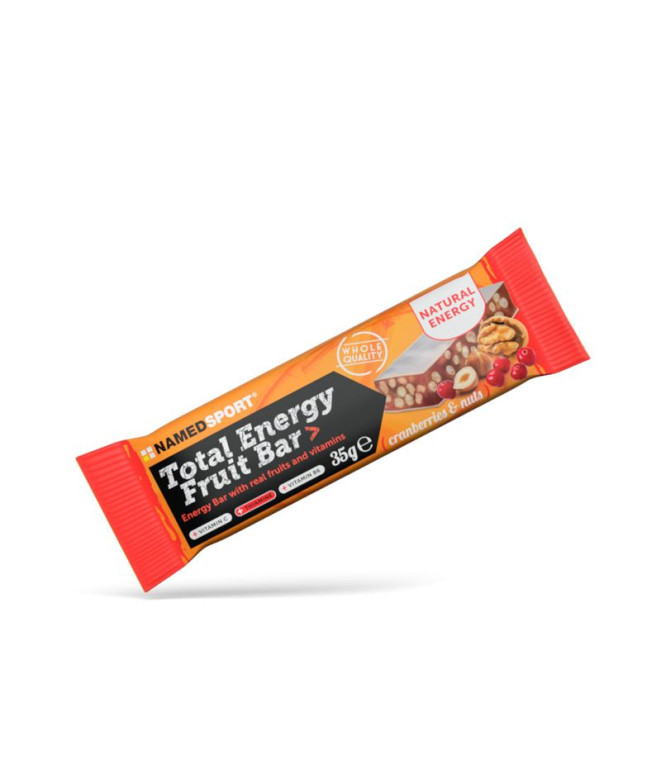 Total Energy NamedSport Cranberry & Nuts Fruit Energy Bar 35g