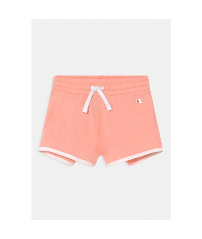 Conjunto Champion Script Logo Cotton Girl White