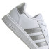 Sapatilha adidas Grand Court Lifestyle Tênis com Cadarço Infantis WH