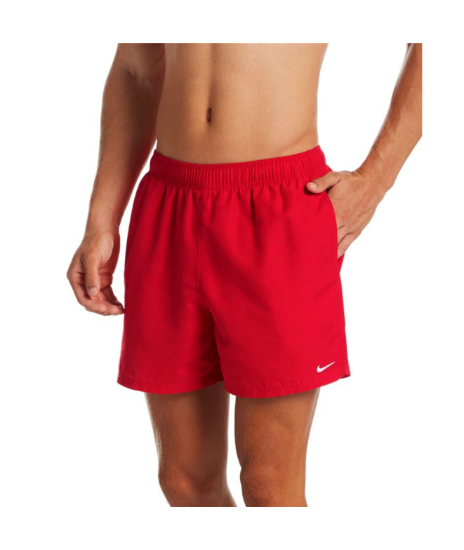 Maillot de bain de Playa Y Piscine Nike Homme short Volley 5" Rouge