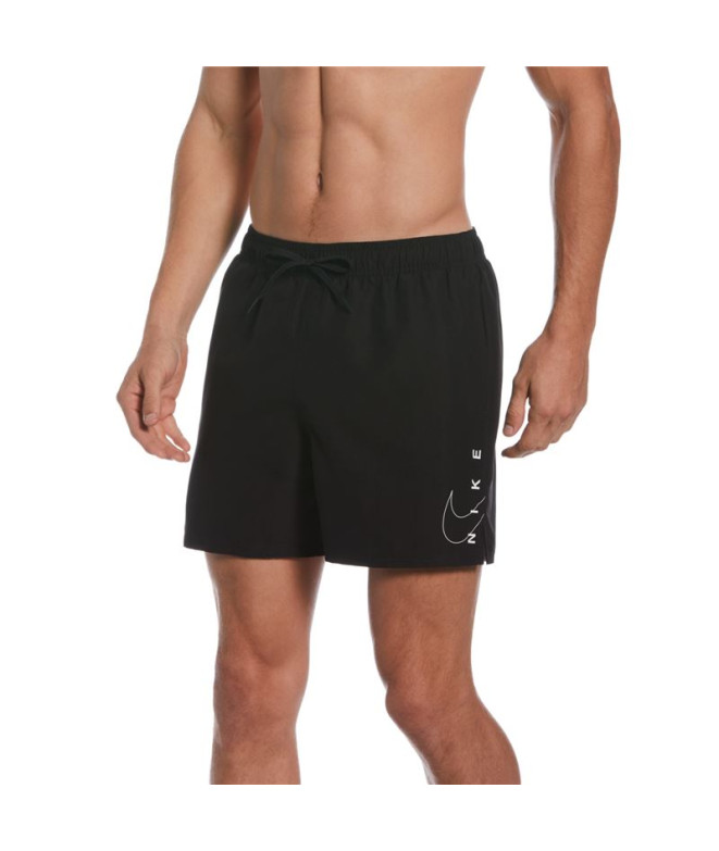 Fato de banho Nike 5" Volley Short Homem preto