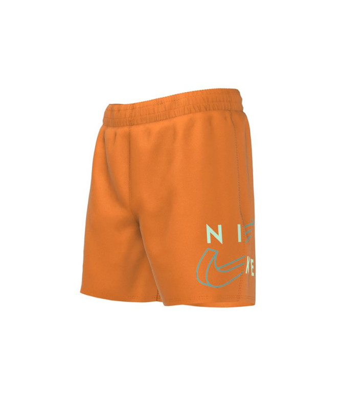Maillot de bain Nike 4" Volley Short Homme Orange orange