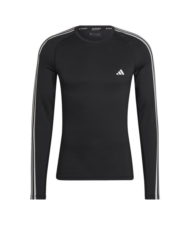 T-shirt Fitness adidas Tf 3S Ls Homme