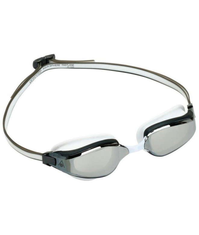 Lunettes de natation Aqua Sphere FastLane Mirror White