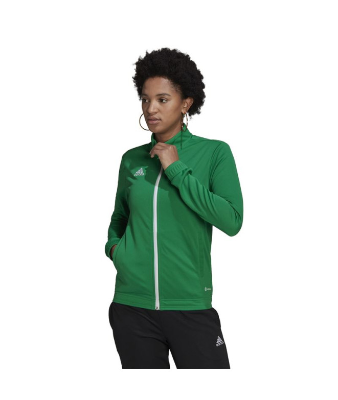 Veste de football adidas Entrada 22 Femme Vert