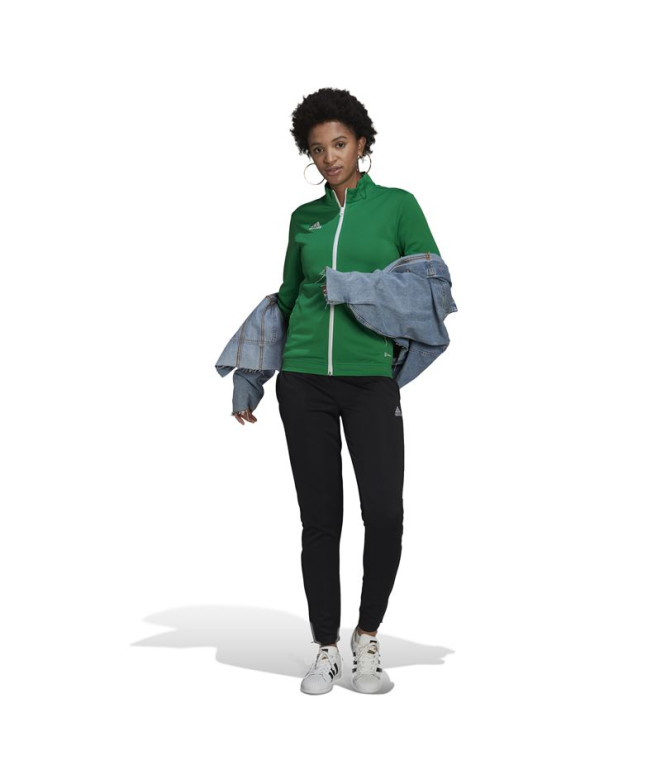 Veste de football adidas Entrada 22 Femme Vert