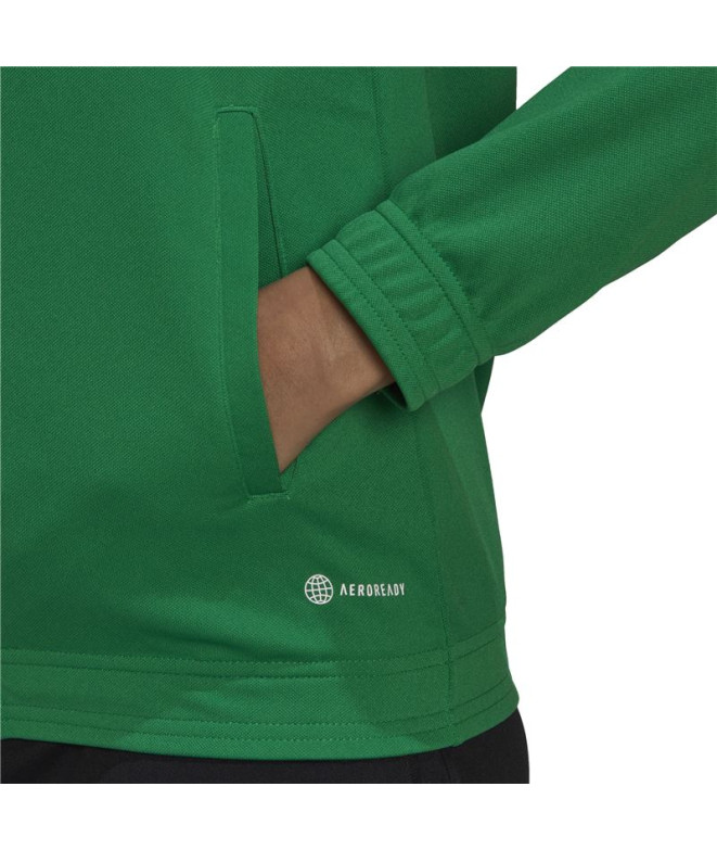 Casaco de futebol adidas Entrada 22 Mulher Verde