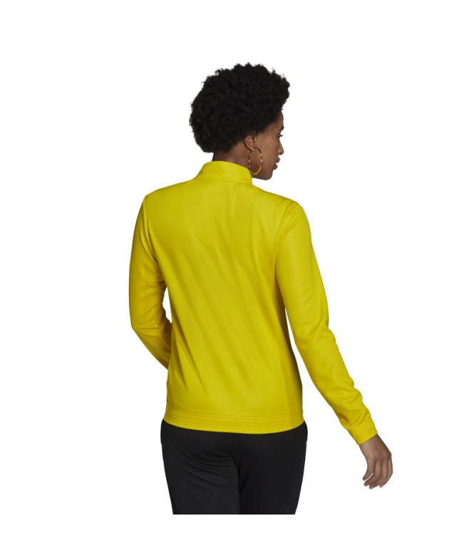 Veste de football adidas Entrée 22 Femme Jaune