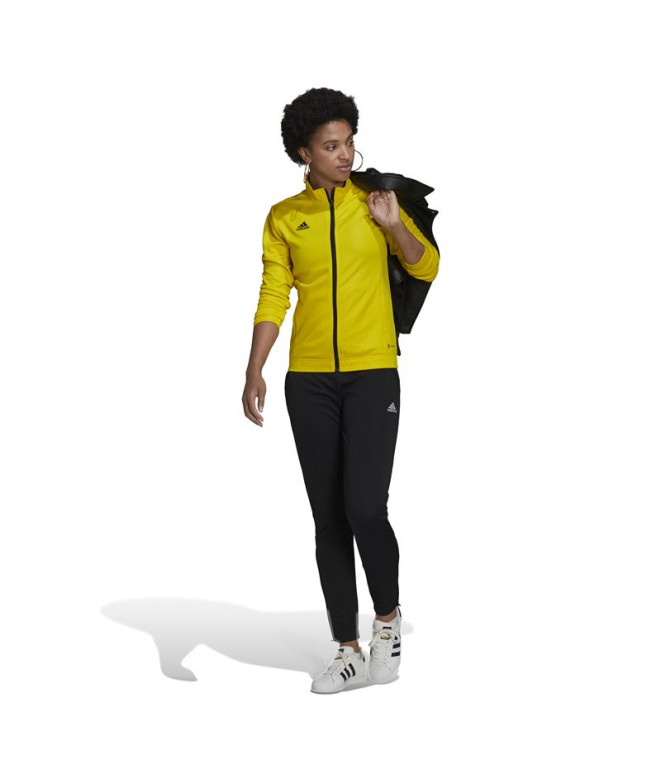 Casaco de futebol adidas Entrada 22 Mulher Amarelo