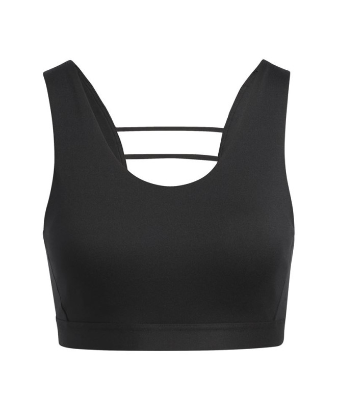 Brassiere de sport adidas Femme CoreFlow Luxe Noir