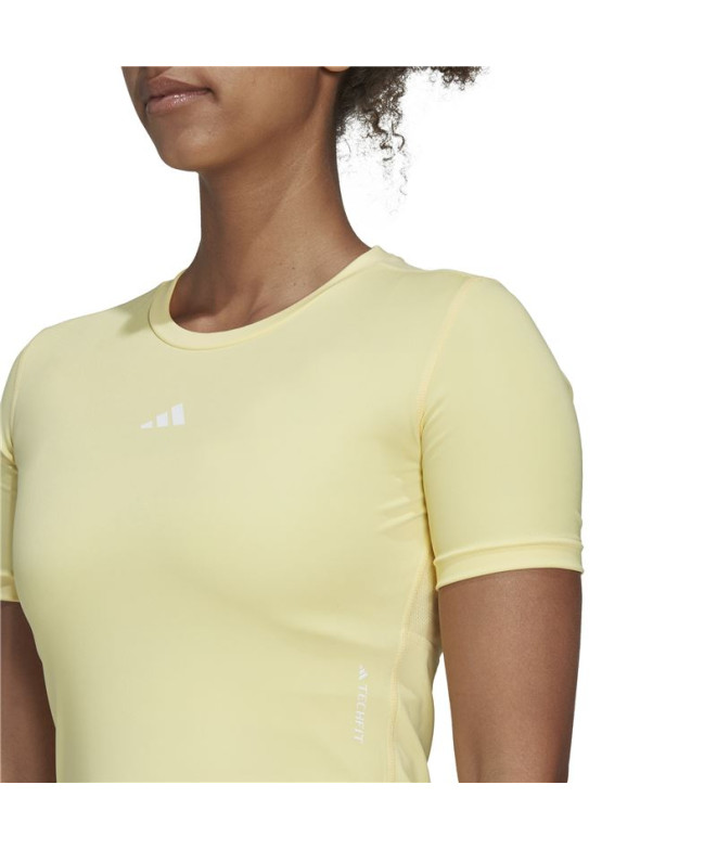 T-shirt de manga curta adidas Techfit Training...