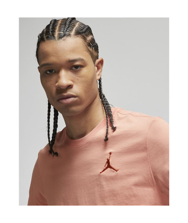 Camiseta Homem Jordan Jumpman Coral