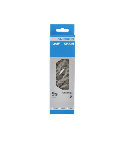 Chaîne Shimano 116 liens 9 vitesses