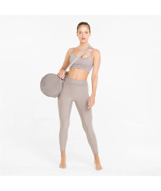 Brassiere de sport Puma Low Impact Studio Beige