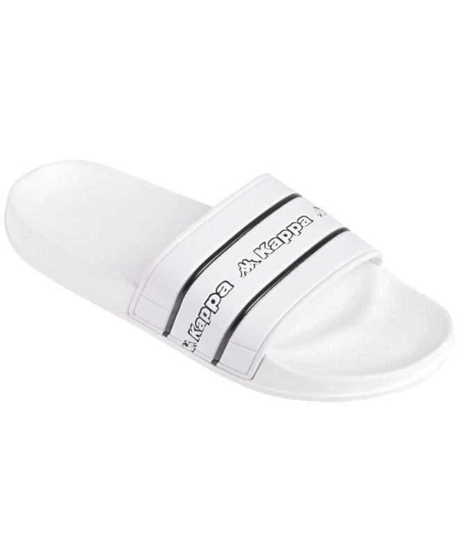 Chinelos Kappa Matese Logo Man Branco
