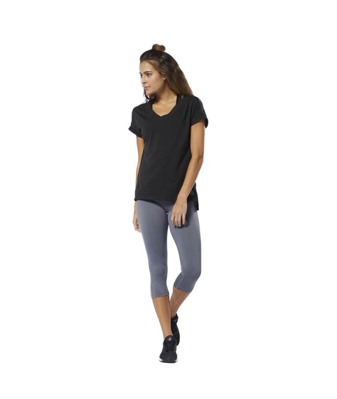 T-shirt Fitness Reebok Wor Supremium Detail
