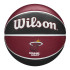 Bola de basquetebol Wilson NBA Tribute Miami Heat Vermelho