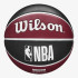 Bola de basquetebol Wilson NBA Tribute Miami Heat Vermelho