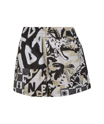Pantalons courts adidas FARM Femme Noir