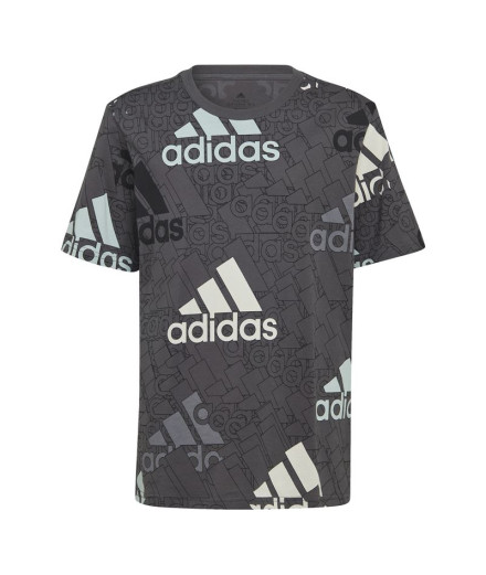 T-shirt adidas Amour de Marque Enfant Noir