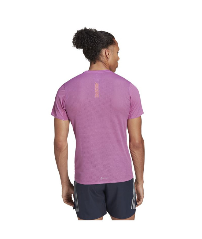 T-shirt de running adidas Adizero Speed Man Lilas