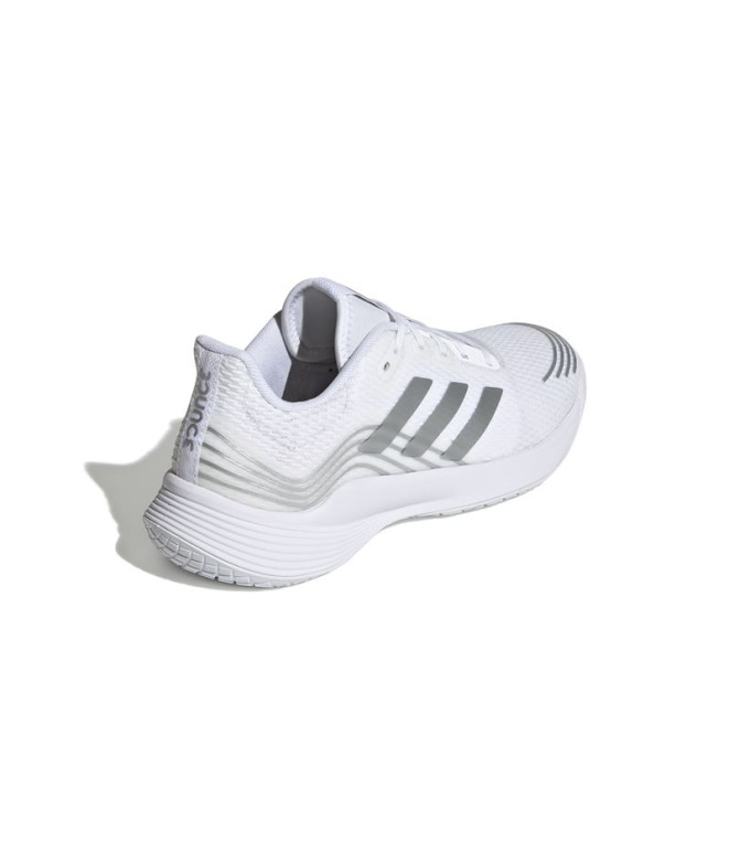 Chaussures de Volley-ball adidas Novaflight White