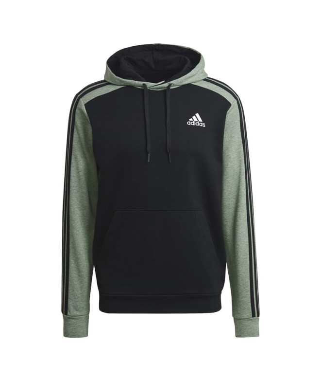 Sweatshirt adidas Essentials Mélange French Terry Man Black