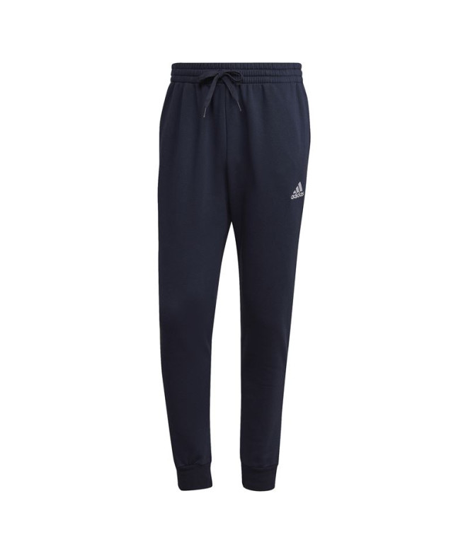 Pantalons adidas Homme Essentials Regular Tapered Fleece Marine