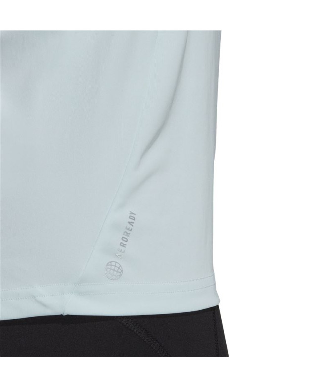 T-Shirt Running adidas Run It Azul para mulher