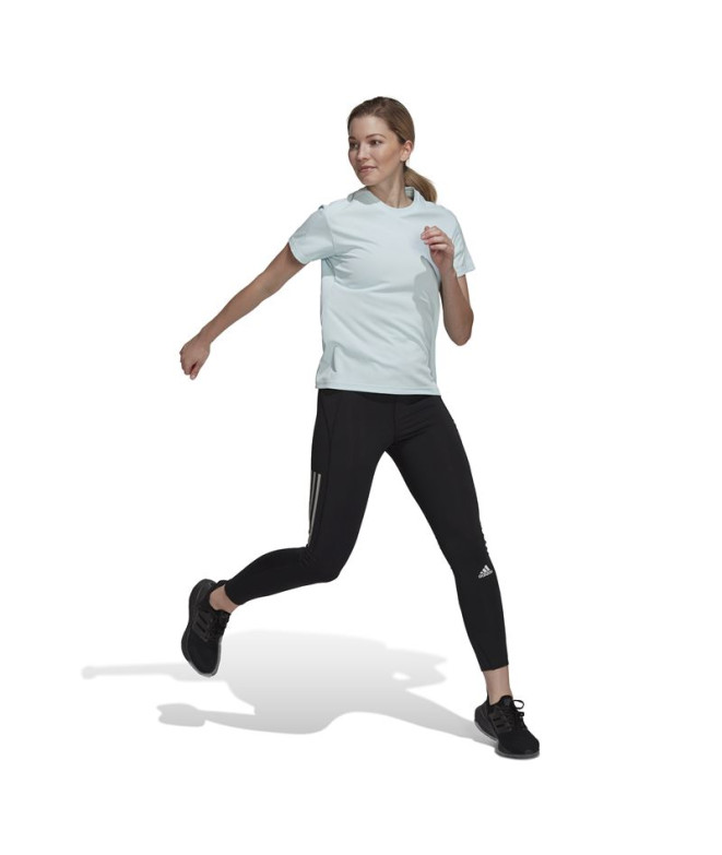 T-Shirt Running adidas Run It Azul para mulher