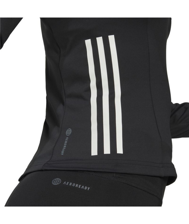 Camiseta Manga Larga adidas Hyperglam 1/4-Zip...