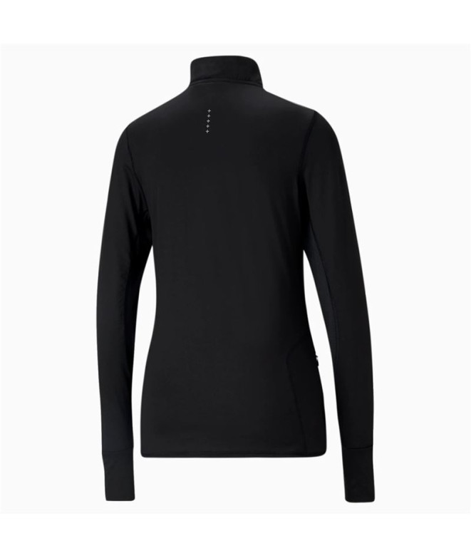T-shirt Running Puma Favourite Femme Black