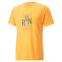 T-shirt Running Puma para homem Amarelo