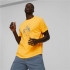 T-shirt Running Puma para homem Amarelo