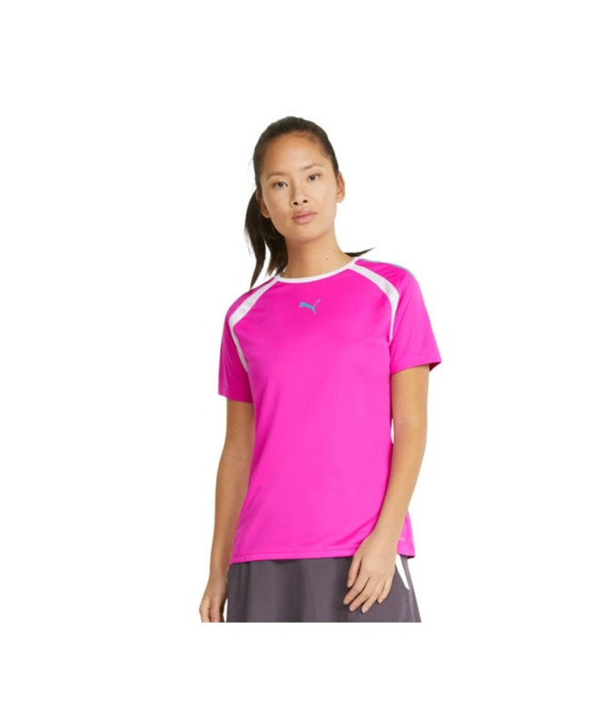 Camisola Puma Team Padel para mulher Fúcsia