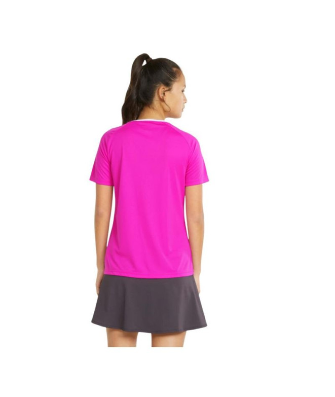 Camiseta Pádel Puma Team Mujer Fuchsia