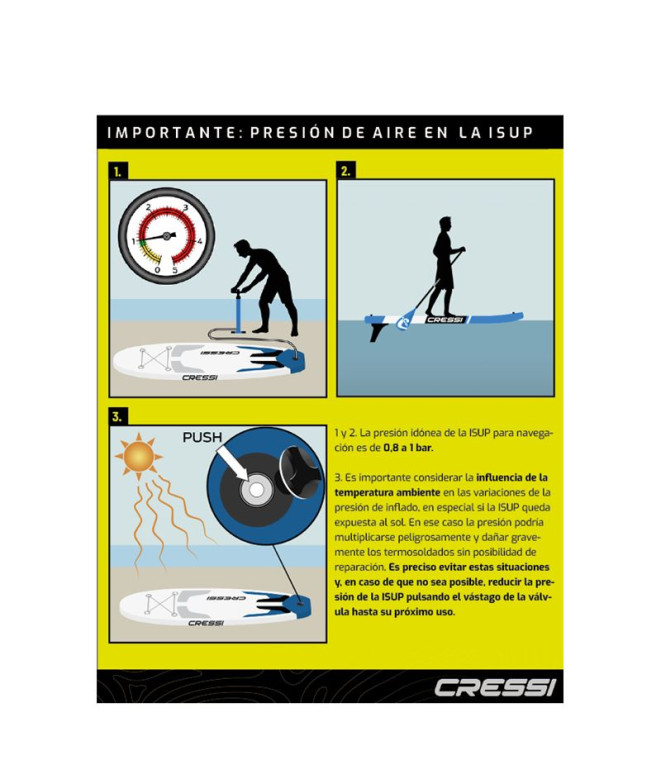 Tabla paddle surf Cressi Sub Element All Round...
