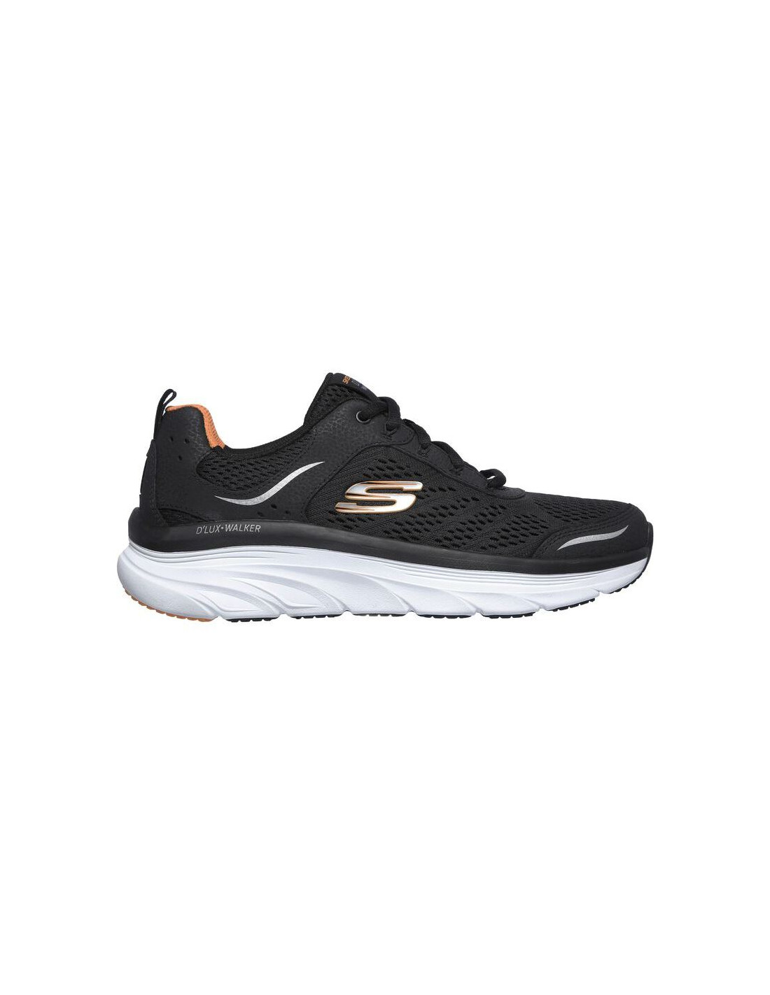 Zapatillas Skechers Relaxed Fit D Lux Walker Hombre Bk