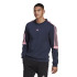 Sudadera adidas Future Icons 3 bandas Hombre Black
