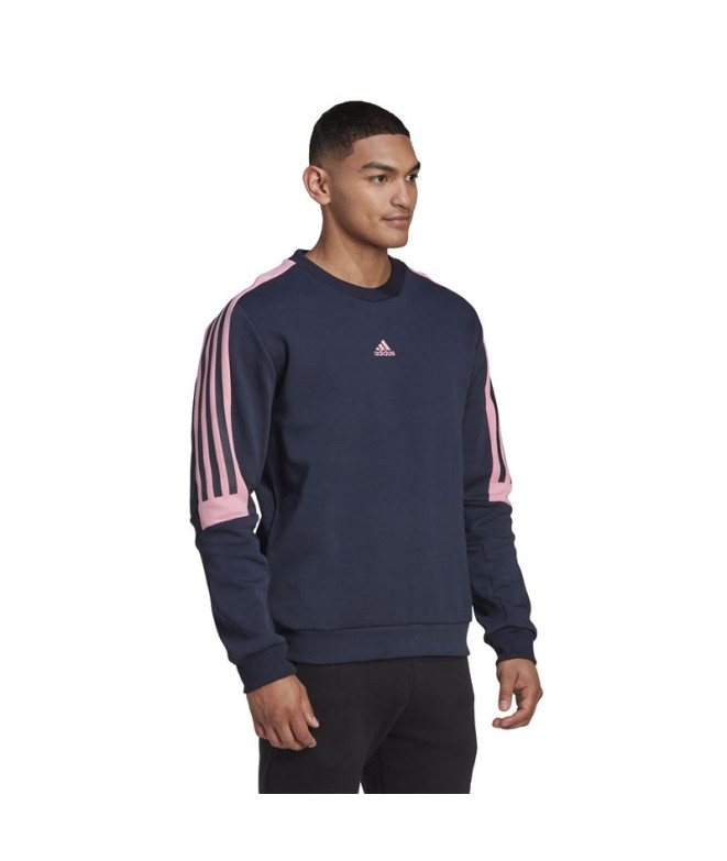 Sudadera adidas Future Icons 3 bandas Hombre Black