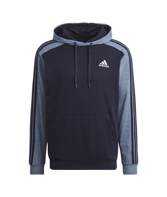 Sudadera adidas Mélange French Terry Hombre Blue